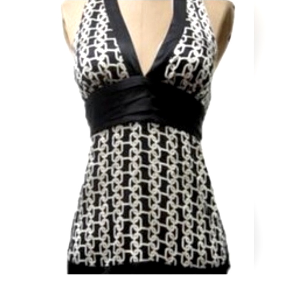 Bebe Vintage Halter top. Size M/L